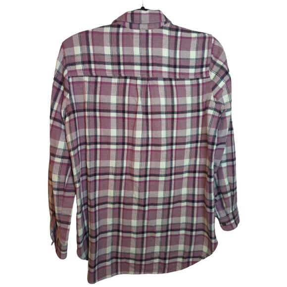 Madewell Classic Ex-Boyfriend Shirt in Cornado Plaid size S - Picture 5 of 6